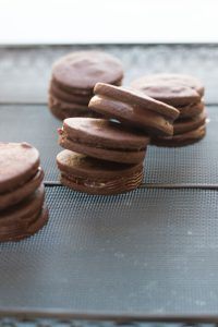 Ottolenghi Chocolate Cookies and Spiced Chocolate Ganache | circleofeaters.com
